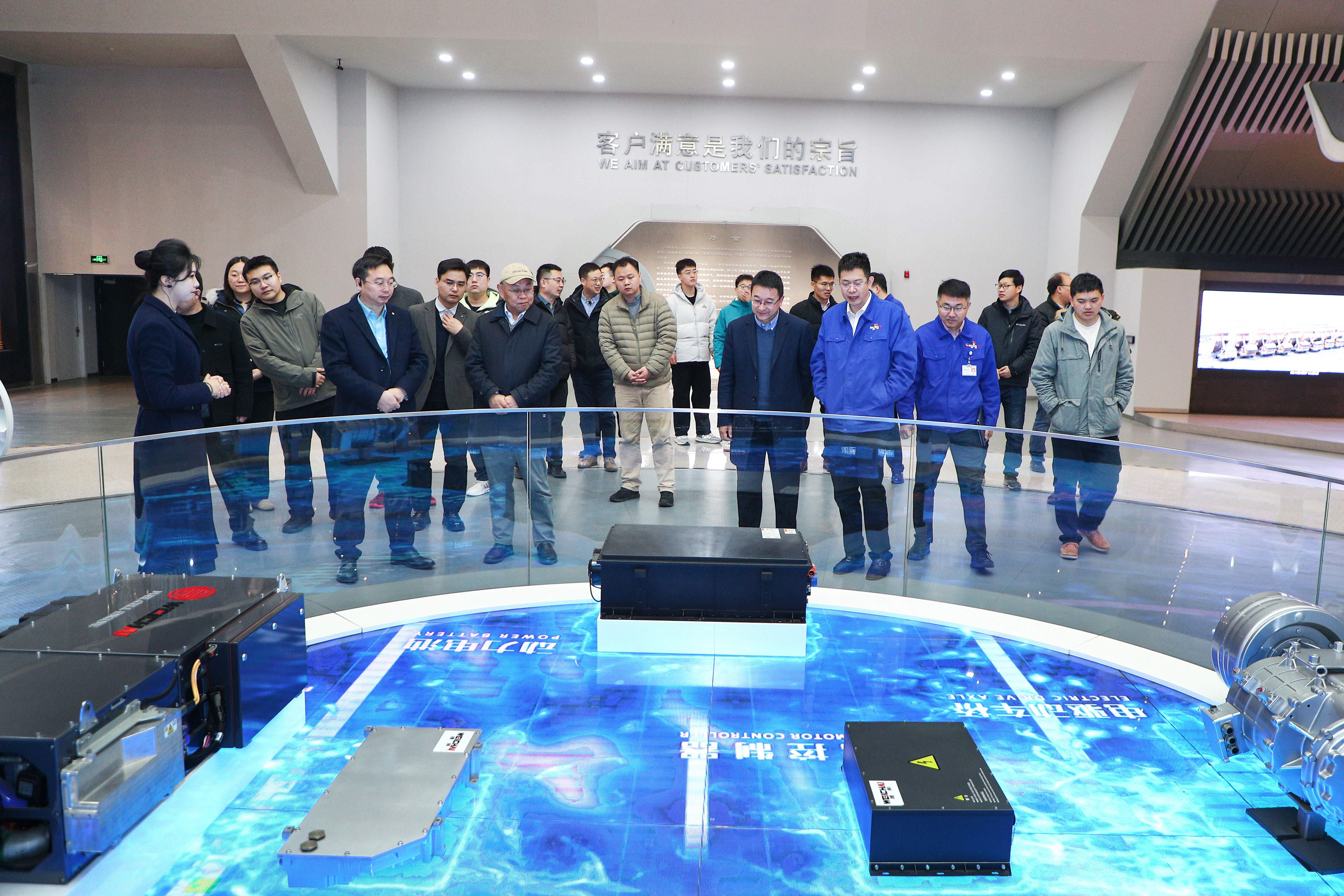 聚焦零碳未来 | 零碳动力项目团队到访实验室交流
